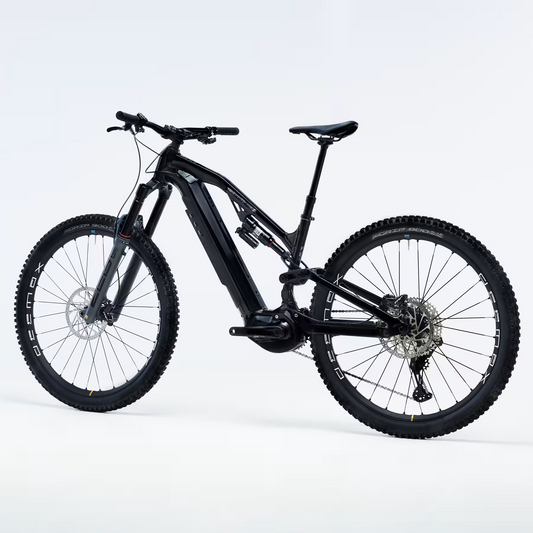 Vélo VTT électrique All-Mountain tout suspendu ROCKRIDER 29" - E-FEEL 900S Team Edition