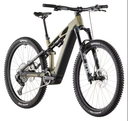 VTT Électrique Tout-Suspendu Cube Stereo Hybrid One44 HPC TM 800 Sram GX Eagle AXS 12V 800 Wh 27.5'' Vert Reed Matrix 2026