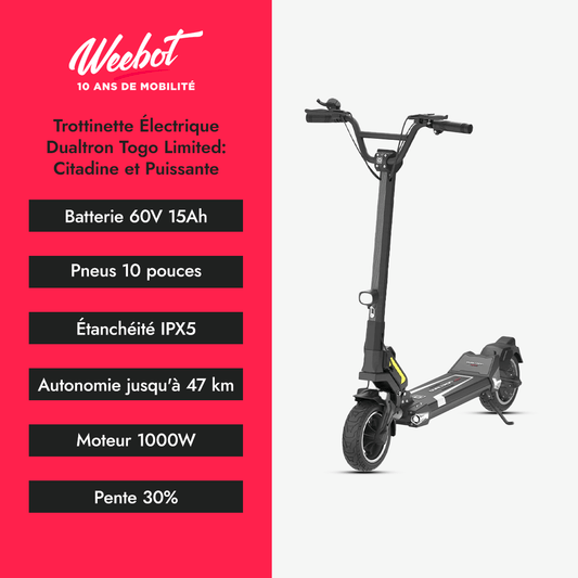 Trottinette Électrique Dualtron Togo Limited