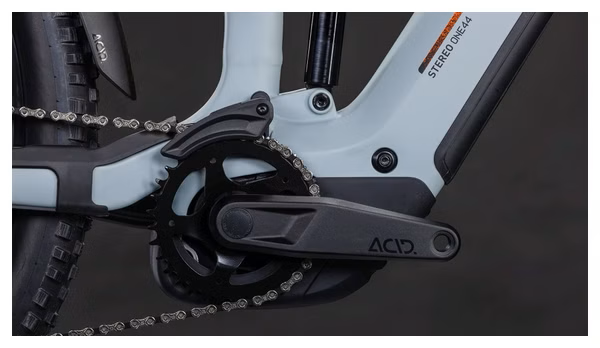 VTT Électrique Tout-Suspendu Cube Stereo Hybrid One44 Pro 800 12V 800 Wh Bosch 100 Nm 29'' Bleu Gris Vulcan 2026