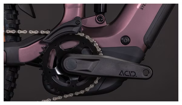 VTT Électrique Tout-Suspendu Cube Stereo Hybrid One44 Pro 800 12V 800 Wh Bosch 100 Nm 29'' Rose Shift Blush Raisin 2026