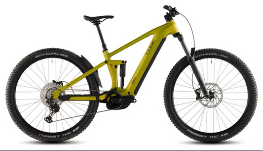 VTT Électrique Tout-Suspendu Cube Stereo Hybrid One44 Pro 800 Shimano Deore/Deore XT 12V 800 Wh 29'' Vert Lizard 2026