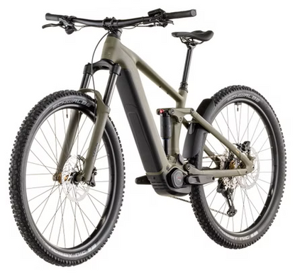 VTT Électrique Tout-Suspendu Cube Stereo Hybrid One44 Pro 800 12V 800 Wh Bosch 100 Nm 29'' Vert Dusty Olive 2026