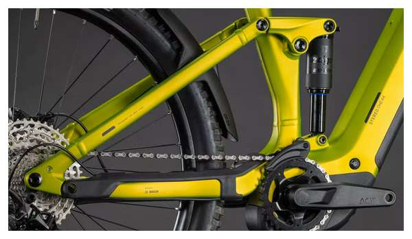 VTT Électrique Tout-Suspendu Cube Stereo Hybrid One44 Pro 800 Shimano Deore/Deore XT 12V 800 Wh 29'' Vert Lizard 2026