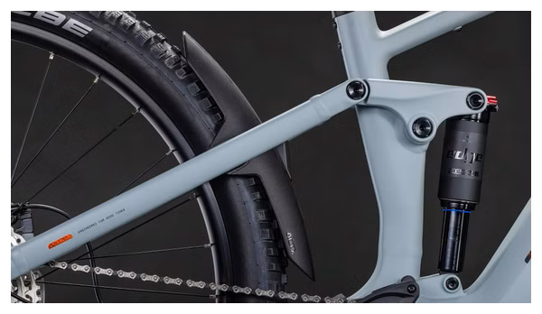 VTT Électrique Tout-Suspendu Cube Stereo Hybrid One44 Pro 800 12V 800 Wh Bosch 100 Nm 29'' Bleu Gris Vulcan 2026